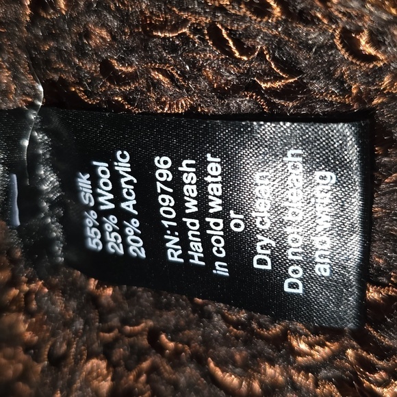 NWT Pretty Angel Brown And Lace Hobo Maxi  Cardigan With Bell Sleeves - Picture 7 of 7